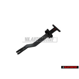 Genuine VW Bonnet Hood Release Handle Rod Black - 3B0823593D 01C