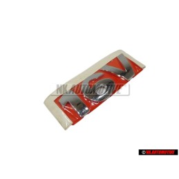 Genuine VW 16V Rear Boot Badge Emblem Brazil - 377853687CN