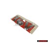 Genuine VW 16V Rear Boot Badge Emblem Brazil - 377853687CN