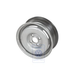 Genuine VW Steel Rim Chrome Colored - 191601025A 091