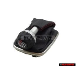 Genuine VW Golf MK4 GTI 25 Years Anniversary Leather Gear Knob - 1J0711113CQNWC