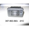 Genuine VW Switch For Seat Heating Satin Black - 357963563 01C