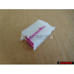 Genuine VW Flat Contact Housing With Contact Locking Mechanism - 357971967