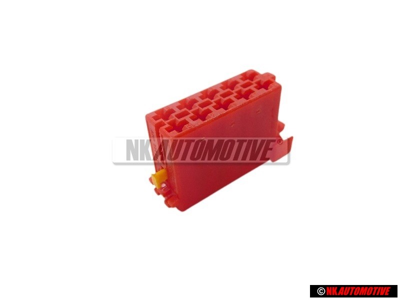 Genuine VW Flat Contact Housing With Contact Locking Mechanism - 357035447B