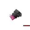 Genuine VW Flat Contact Housing - 4A0906234