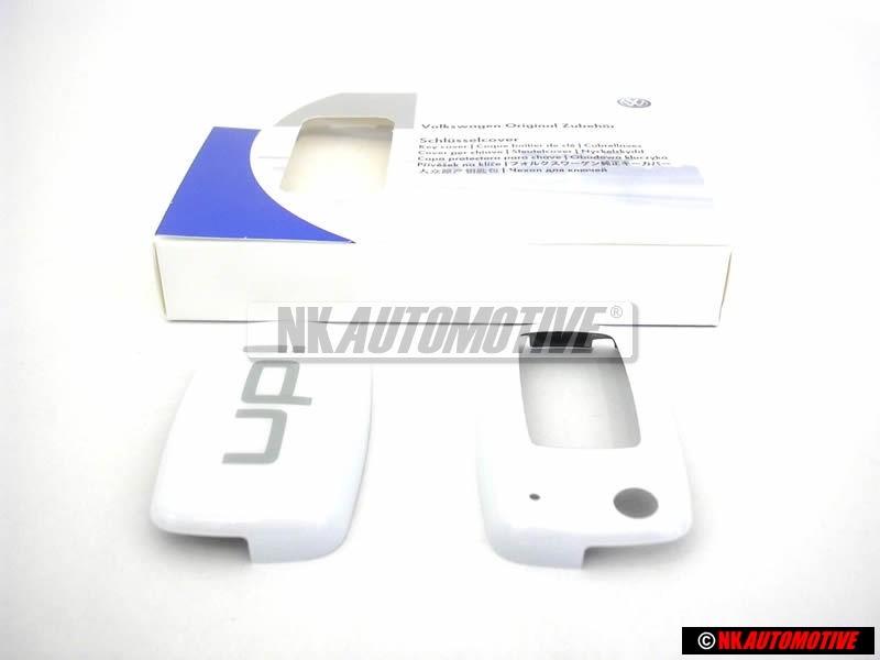 Genuine VW UP White Key Cover - 1S0087012 084