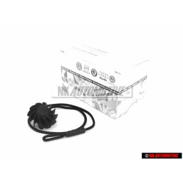 Genuine VW Parcel Shelf Retaining Holding Strap - 1K6863447A 9B9