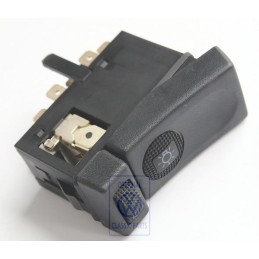 Genuine VW Switch For Lighting Satin Black - 535941531F 01C