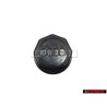 Genuine Audi Hub Cap Satin Black - 841601165 01C