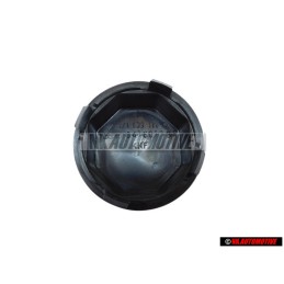 Genuine Audi Hub Cap Satin Black - 841601165 01C