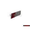 Genuine Audi S4 Steering Wheel Badge Emblem Chrome Red - 8D0419685B