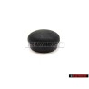 Genuine VW Wiper Arm Nut Cover Cap Satin Black - 1J0955205A 9B9