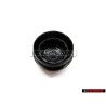 Genuine VW Wiper Arm Nut Cover Cap Satin Black - 1J0955205A 9B9