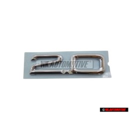 Genuine Audi 2.0 Rear Boot Badge Emblem Chrome - 8A0853743C 2ZZ