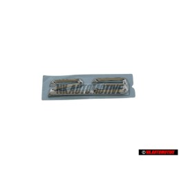 Genuine Audi 2.3 Rear Boot Badge Emblem Chrome - 8A0853743D 2ZZ