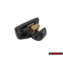 Genuine Audi Retainer for sun visor onyx - 443857561H 1EJ