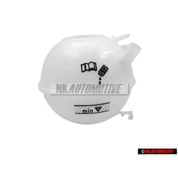Genuine VW Coolant Reservoir Expansion Header Tank - 1J0121403B