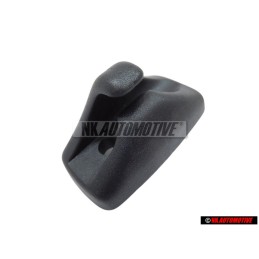 Genuine VW Sun Visor Clip Black - 1H0857559C 01C