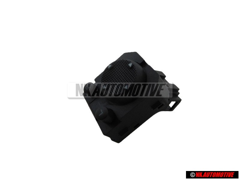 Genuine VW Switch For Exterior Mirror Adjustment Satin Black - 535959565 01C