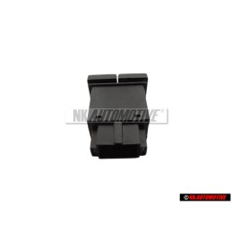 Genuine VW Switch For Heated Rear Window Satin Black - 535959621A 01C