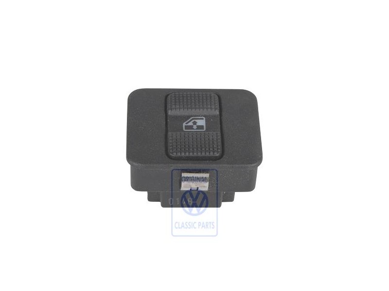 Genuine VW Switch For Electric Window Regulator Satin Black - 535959855E 01C