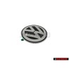 Genuine VW Rear Trunk Boot Badge Emblem Chrome Grey - 1C0853630K WV9