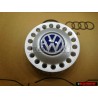 Genuine VW Center Hub Sliver Blue Cap - 1C0601149D GTT