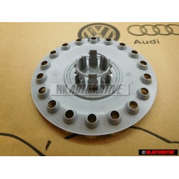 Genuine VW Center Hub Sliver Blue Cap - 1C0601149D GTT
