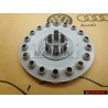 Genuine VW Center Hub Sliver Blue Cap - 1C0601149D GTT