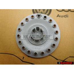 Genuine VW Center Hub Sliver Blue Cap - 1C0601149D GTT