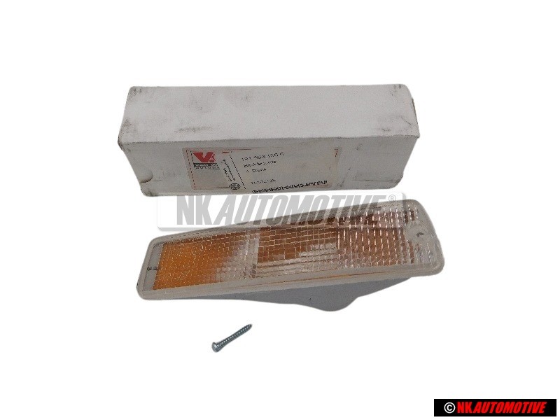 VAN WEZEL Front Bumper Indicator White Right - 5813908