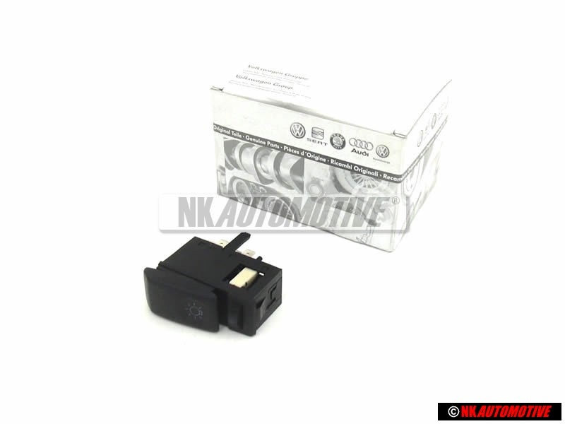Genuine VW Headlight Dimmer Switch with Rheostat - 191941531H