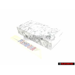 Genuine VW PASADENA Sticker Blue Red Rear Left - 191853431P BMH