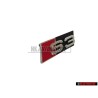 Genuine Audi S3 Front Grill Badge Emblem Black Chrome Red - 8L0853736A 2ZZ