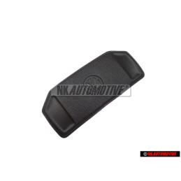 Genuine VW Steering Wheel Cover Cap Black - 191419669A 01C
