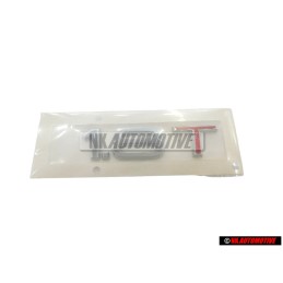 Genuine Audi 1.8T Rear Boot Badge Emblem Chrome Red - 8L0853743H 2ZZ