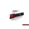 Genuine Audi RS6 Front Grill Badge Emblem Black Red - 4K0853736D T94