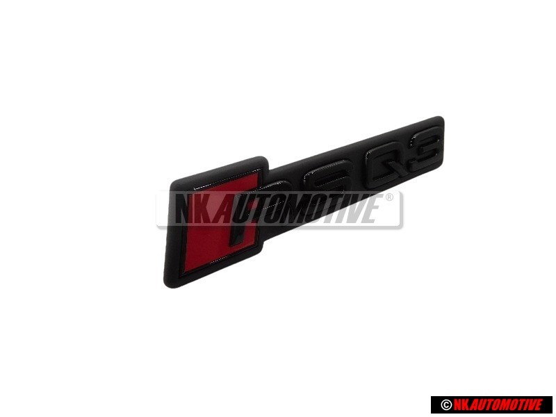 Genuine Audi RSQ3 Front Grill Badge Emblem Black Red - 83A853736A T94