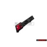Genuine Audi RS7 Front Grill Badge Emblem Black Red - 4K8853736C T94