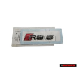 Genuine Audi RS5 Rear Boot Badge Emblem Black Red - 8W6853740 T94