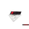 Genuine Audi SQ7 Front Grill Badge Emblem Black Red - 4M0853748B T94