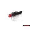 Genuine Audi RSQ8 Front Grill Badge Emblem Black Red - 4M8853736A T94