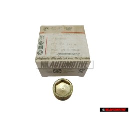 Genuine VW Oil Drain Plug, Magnetic - 113301141B