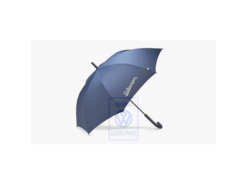 Genuine VW Walking Stick Umbrella Dark Blue - 000087600F 530