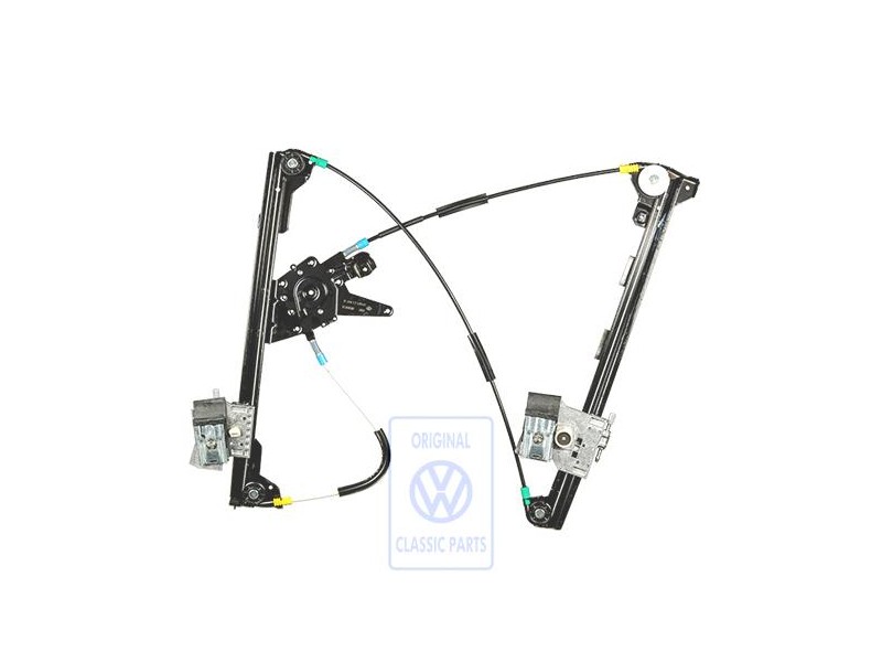 Genuine VW Window Regulator Without Motor - 1E0837461