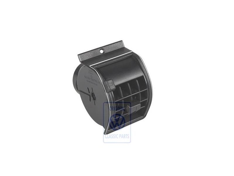 Genuine VW Air Vent Satin Black/White - 161819701A FB4