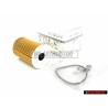 Genuine VW Oil Filter Element with Gasket - 03L115562