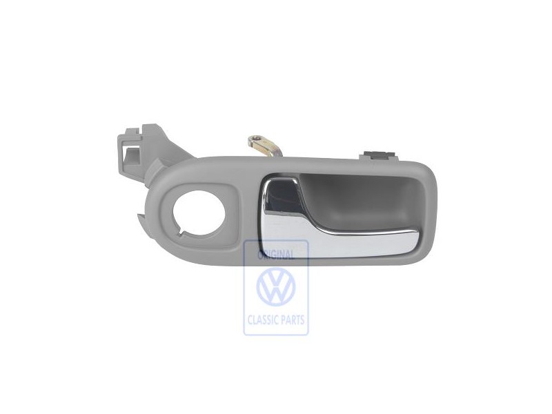 Genuine VW Inner Actuator Flannel Grey - 6X0837113D 7DE