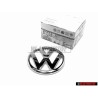 Genuine VW Front Grill Badge Emblem Chrome - 1J0853601 FDY