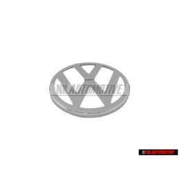Genuine VW Front Grill Badge Emblem Chrome - 1J0853601 FDY